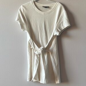 A Pea in the Pod Maternity Tie Front Short Sleeve Tee